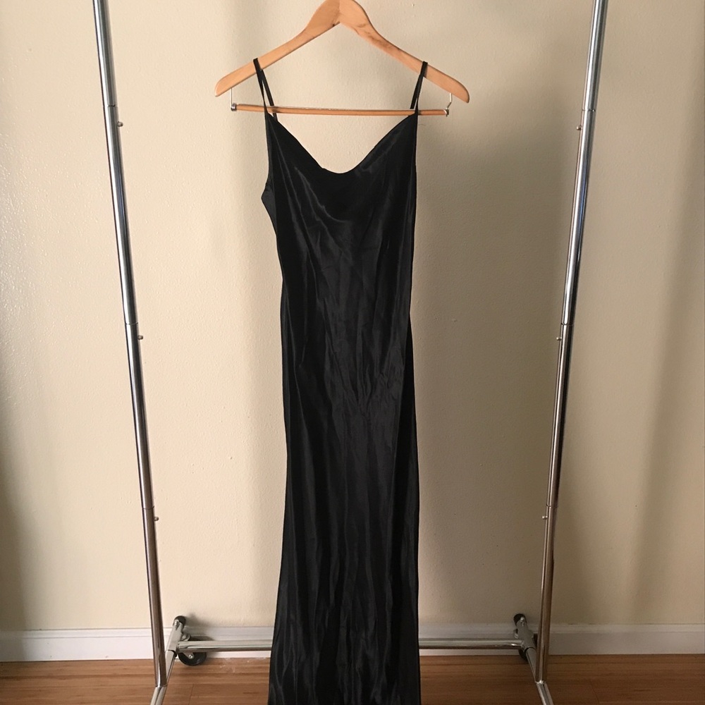 Cow Neck slip dress